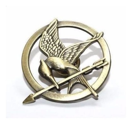 Pin Broche De Los Juegos Del Hambre Sinsajo Hunger Games