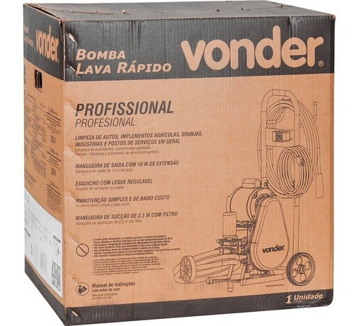 Bomba Lava Rápido Vonder 3 Cv Bivolt Blv28