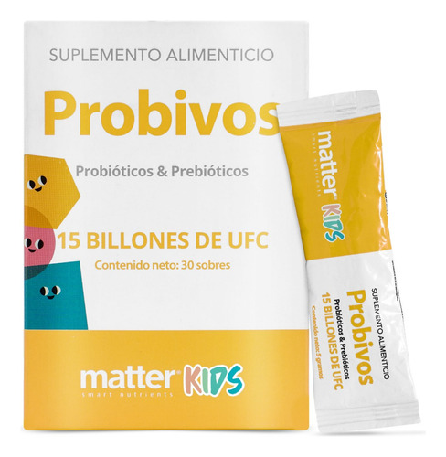 Probióticos Y Prebióticos Para Niños, Probivos Kids, Matter