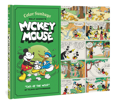 Libro Walt Disney's Mickey Mouse Color Sundays Call Of Th...