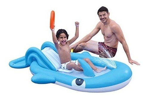 Pileta Inflable Infantil Con Tobogan Juego Bebe Niños Verano