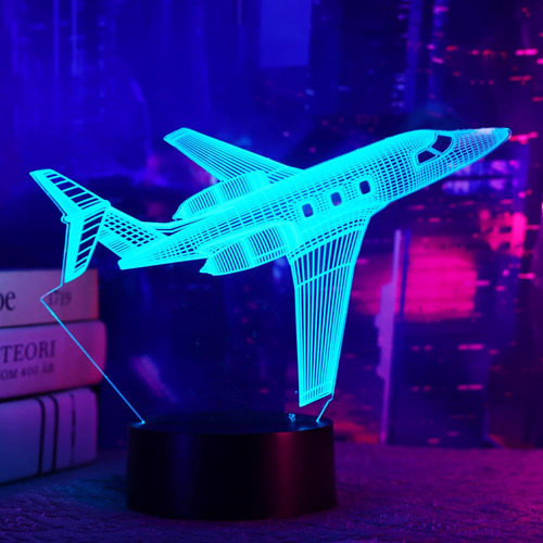Regalos De Avión Para Niños, Hombres, Luz Nocturna De Avión,