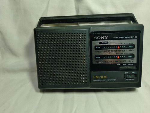 Radio. Sony. Icf .28 Am.fm