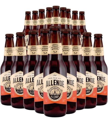 Cerveza Allende Ipa 24 Pack 355 Ml