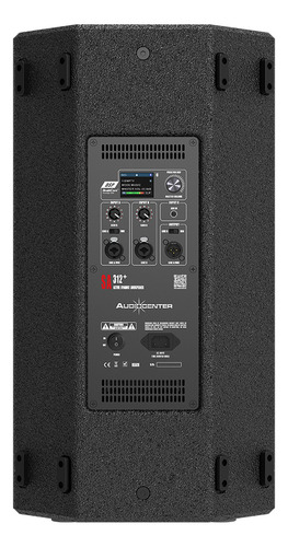 Bafle Audiocenter Sa312+ Activo 1000w Pantalla Lcd 132db Max