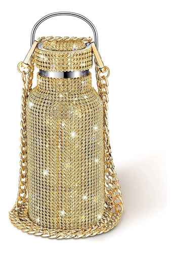 Botella Térmica Bling Diamond, Botellas De Agua Con Brillo