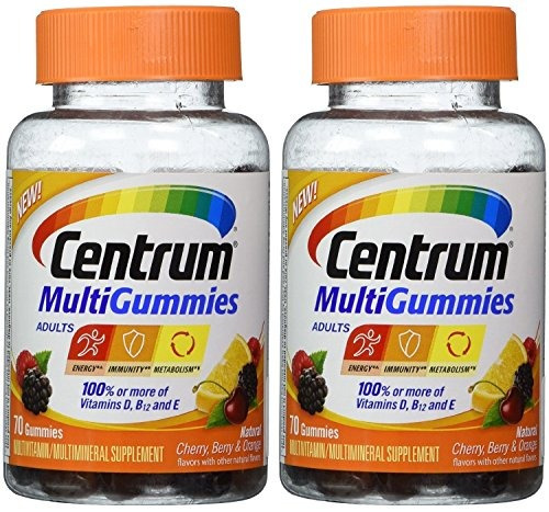 Centrum Multigummies Adultos Multivitaminas, Frutas Variadas
