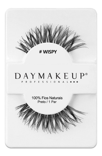 Cilios Daymakeup #wispy Human Hair 100% Fios Naturais