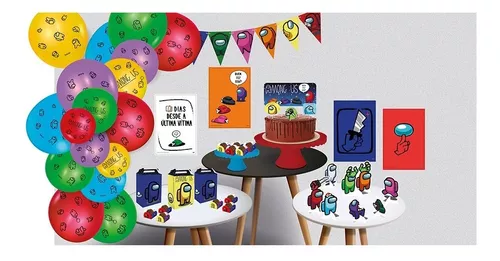 Kit Só um Bolinho Festa Flork Meme Decoração Aniversário - Shop