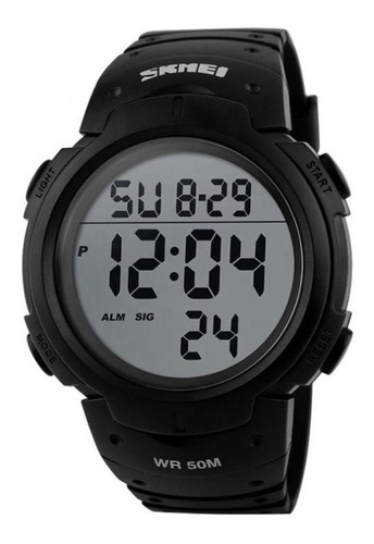 Relógio Masculino Skmei 1068 Militar Digital Esporte Preto