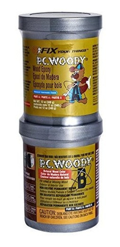 Pc Products Pc Woody Pasta Epóxica Reparadora De Madera En D