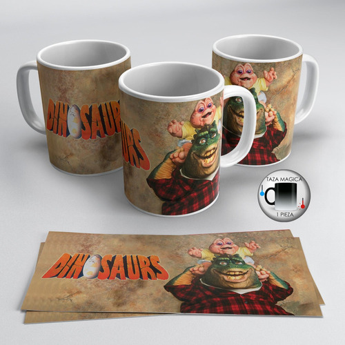 Taza Mágica 11 Oz / Dinosaurios Bebé Sinclair , M01 (1 Pz)