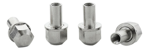4 Piezas 12mm Cubo Hexagonal De Aluminio 12/15/17mm 12 Mm