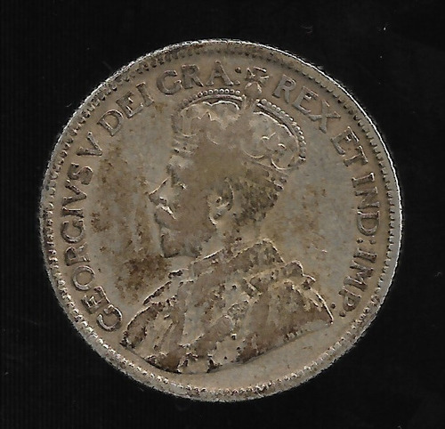 Canada 25 Cents 1927 Plata  B/mb