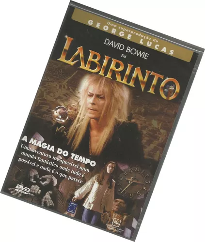 DVD Filme Labirinto - A Magia do Tempo - Semi Novo