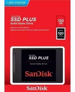 Componentes Sdssda-120g-g26 Sandisk Ssd Plus Solid State Dri