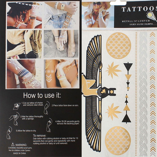 Tatuajes Temporal Sexy Cadera Busto Vientre Muñecas Tobillos