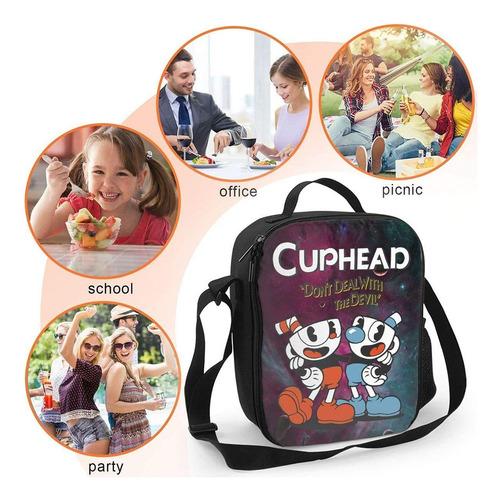 Bolsas De Almuerzo Con Aislamiento Térmico Cup-head44