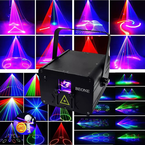 Super Laser Animated Show Raios Holográficos Festa Raios Luz
