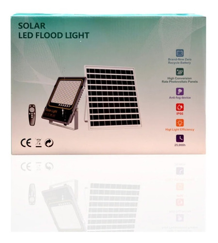 Imagen 5 de 5 de Lampara Solar 2835 6w