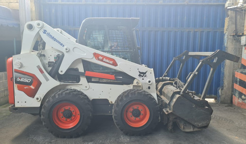 Bobcat S650 Usada + Desbast Florestal 50 Novo Imediato!