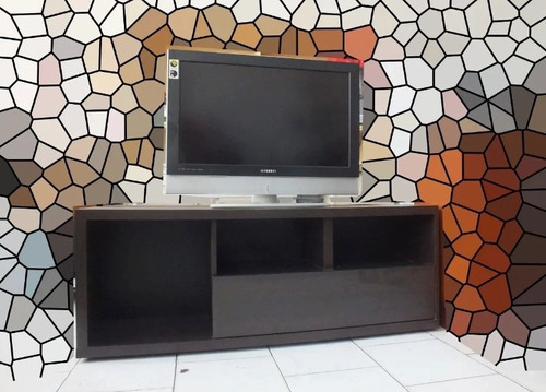 Mueble De Tv Moderno Minimalista Solido De 122 Cm Decorativo