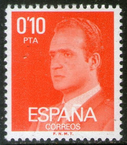 España Sello Mint Rey Juan Carlos I Año 1977 