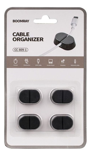 Organizador De Cables Adhesivo Para Escritorio Para 1 Cable