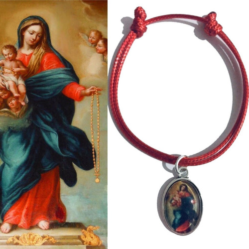 35 Pulseras De Virgen Del Rosario (phr) 35 Piezas