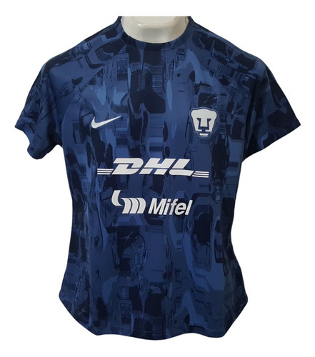 Jersey Pumas Unam Prematch Para Dama Nike Original 2023 S