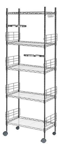Hestiasko Estanteria De 5 Niveles, Estantes De Metal Para Al