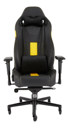 Silla Gamer Corsair T2 Road Negra Y Amarillo (cf-9010010-w)