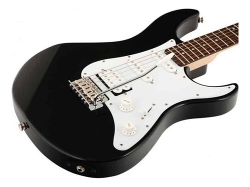 Guitarra Electrica Pacifica Pac012 Black - Yamaha Diestro Madera_natural Laurel
