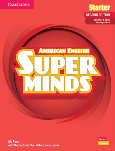 Super Minds Starter Teacher´s Book With Digital Pack - American English - 2nd Ed, De Puchta, Herbert. Editorial Cambridge Audio Visual & Book Teacher, Tapa Mole, Edición 2 En Inglês Americano, 2022