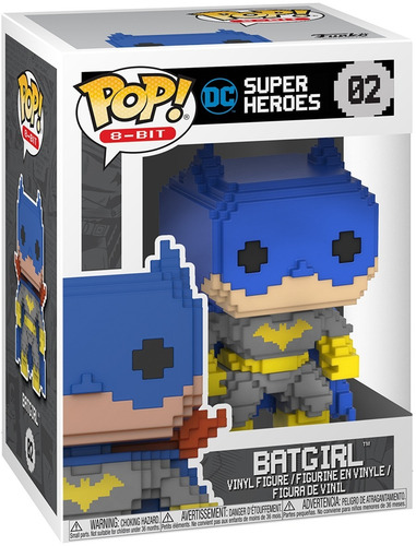 Imagen 2 de 2 de Funko Pop Batgirl (02) 8-bit Dc Super Heroes