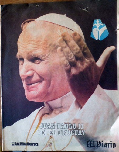 Papa Juan Pablo Ii En Uruguay La Mañana Y El Diario Año 1987