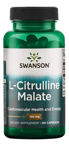 Citrulina Malate Swanson 750mg (60 Capsulas)