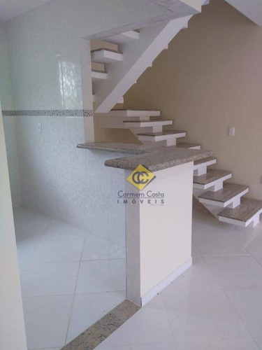 Imagem 9 de 18 de Casa Com 2 Dormitórios À Venda, 110 M² Por R$ 220.000,00 - Peixe Dourado Ii - Casimiro De Abreu/rj - Ca1927