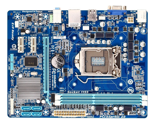 Tarjeta Madre Gigabyte Ga-h61m-s1 Con Micro I3 (Usado)