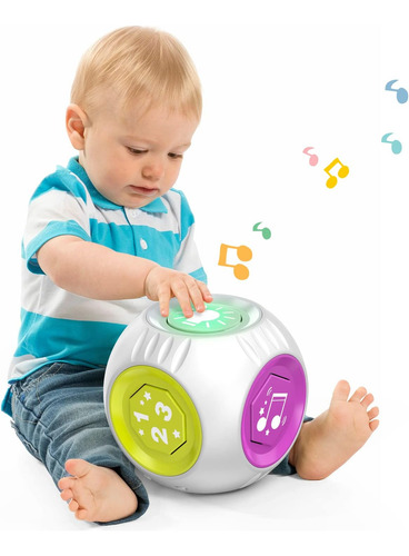 Juguete De Aprendizaje De Cubo Bilingüe Para Niños De 1 Año