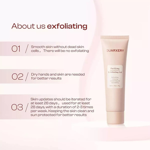 Gel Exfoliante Limpiador, Leche De Lavado Exfoliante