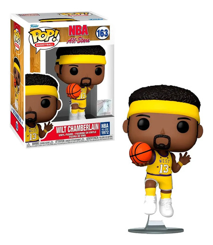 Funko Pop Vinyl - Nba - All-stars - Wilt Chamberlain 1972