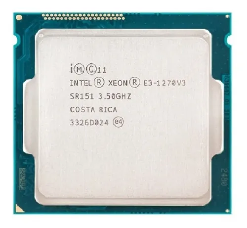 comprar Procesador Intel Xeon E3 1270v3 Lga 1150 (rinde C\u002F I7 4770)