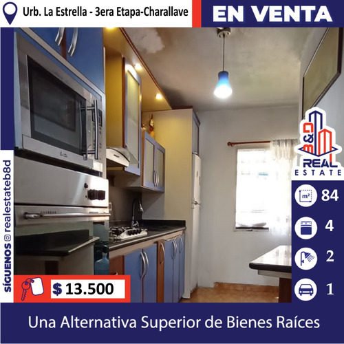 En Venta   Apartamento Ubicado En La Urb. La Estrella - 3era Etapa-charallave 