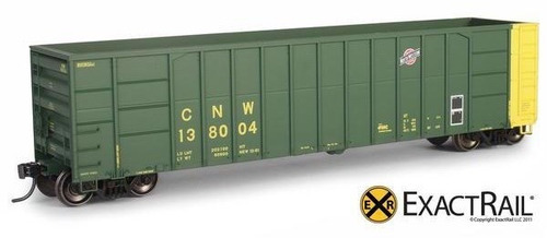 Vagon Exactrail Fmc 4000 Gondola - Cnw Escala  Ho 1:87