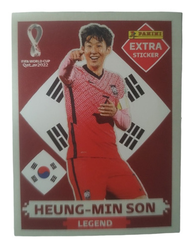 Extra Sticker Panini Heung-min Son Base Qatar 2022