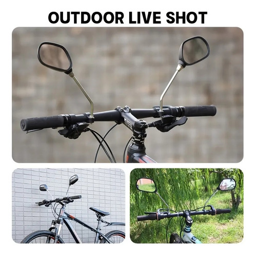 1 Par De Espejos Retrovisores Para Bicicleta, Ciclismo