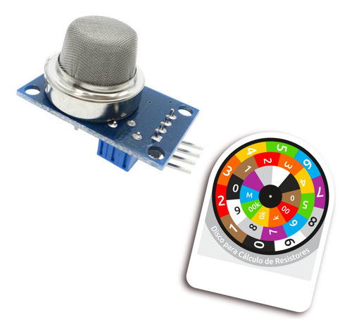 4 X Sensor Mq-4 Gás Metano Butano Para Arduino Raspberry