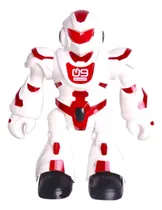 Comprar Muñeco Robot Control Luz Sonido Juguete Interactivo Camina Color Rojo Y Blanco