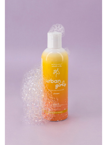 Shampoo Para Niña Cabello Rizado Urban Curls 240 Ml
